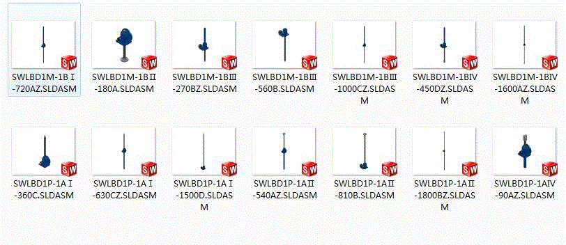 14种SWLBD1T蜗轮丝杆升降机模型.rar